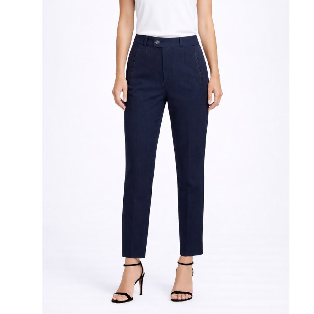 Creatures of Comfort Skinny Jeans‎ Women's XS Blue High Rise Cropped Split Hem
